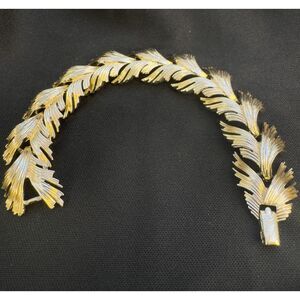 Stunning Vintage 1950s Lisner Leaf Spray Link Bracelet